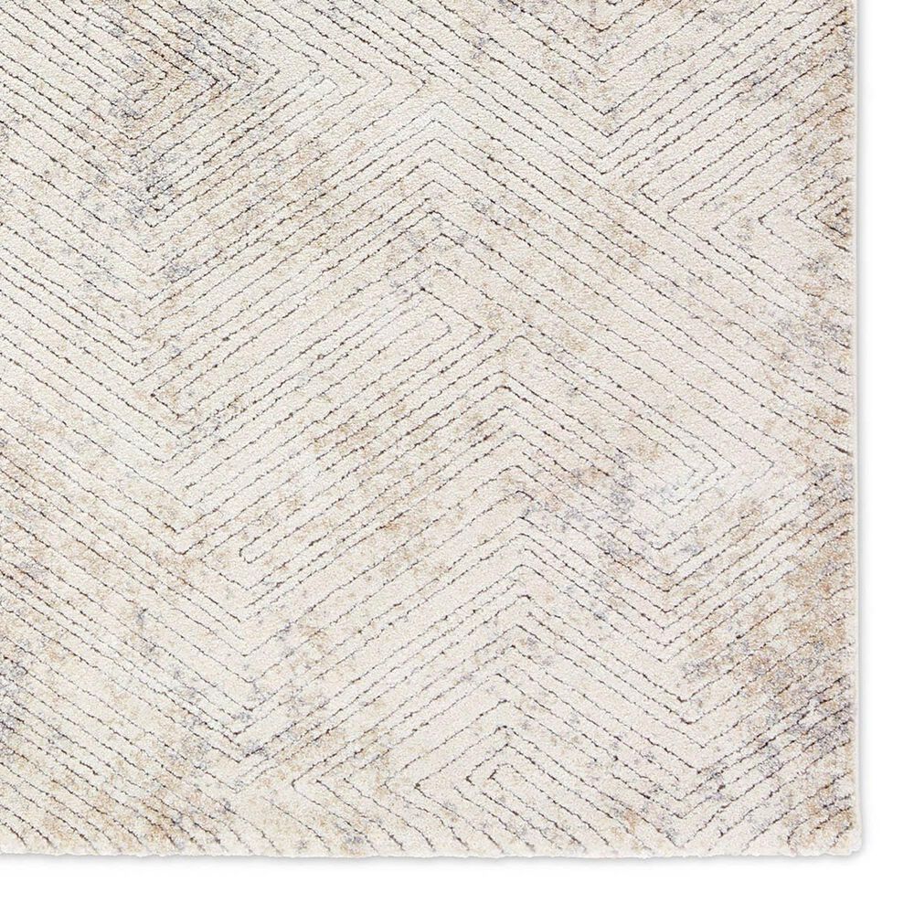 Jaipur Ferris Natrix White 5' x 7'6" Area Rug, , large