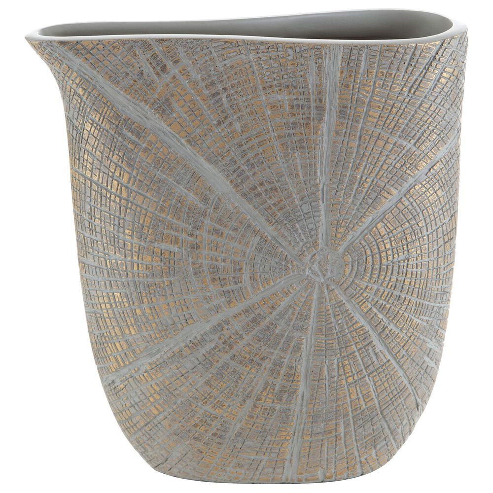 Ashley Ardenley 10.5" Vase in Antique Gold, , large