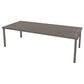 Tropitone Amici Patio Rectangular Dining Umbrella Table in Graphite - Table Only, , large
