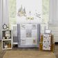 Nojo Baby and Kids Magical Moments 3 Piece Crib Set with Owls and Stars, , large