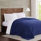 Pem America Brooklyn Loom Marshmallow King Blanket in Navy, , large