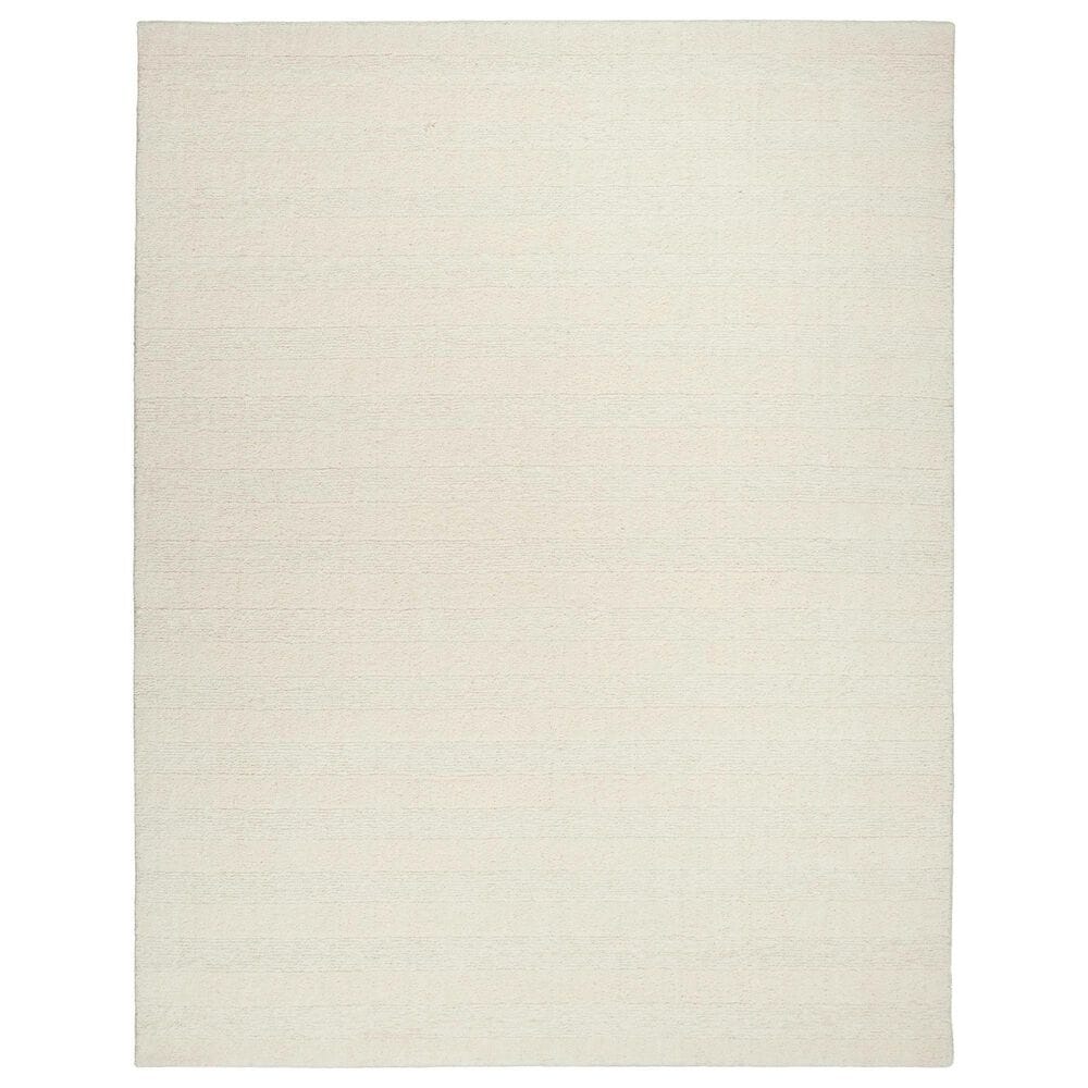 Nourison Calvin Klein Spun 7"9" x 9"9" Ivory Area Rug, , large