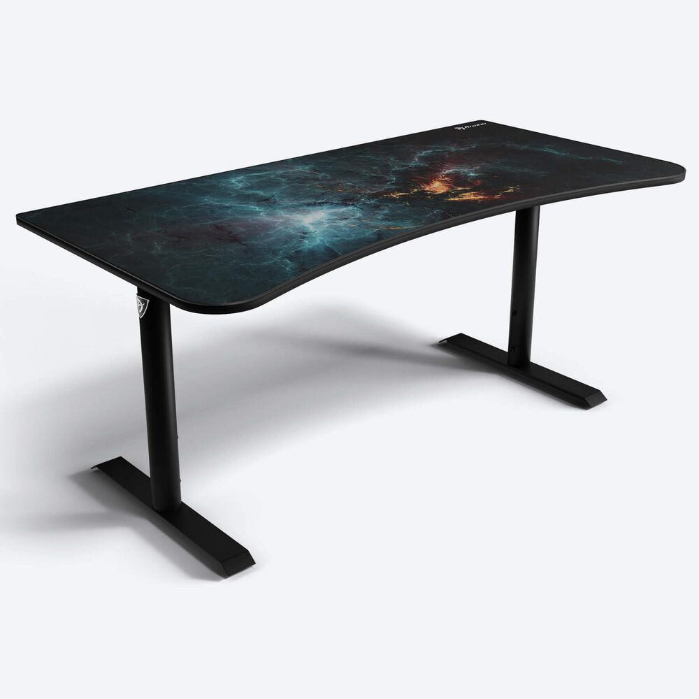 Arozzi Arena Special Edition Omega Gaming Desk in Black, , large