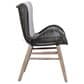 Hearth and Haven Mateo Outdoor Patio Dining Chair in Gray, , large