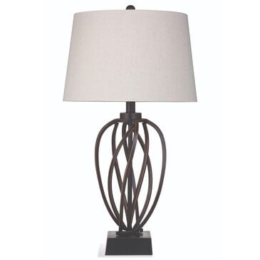 Bassett Mirror Orson Table Lamp in Bronze, , large