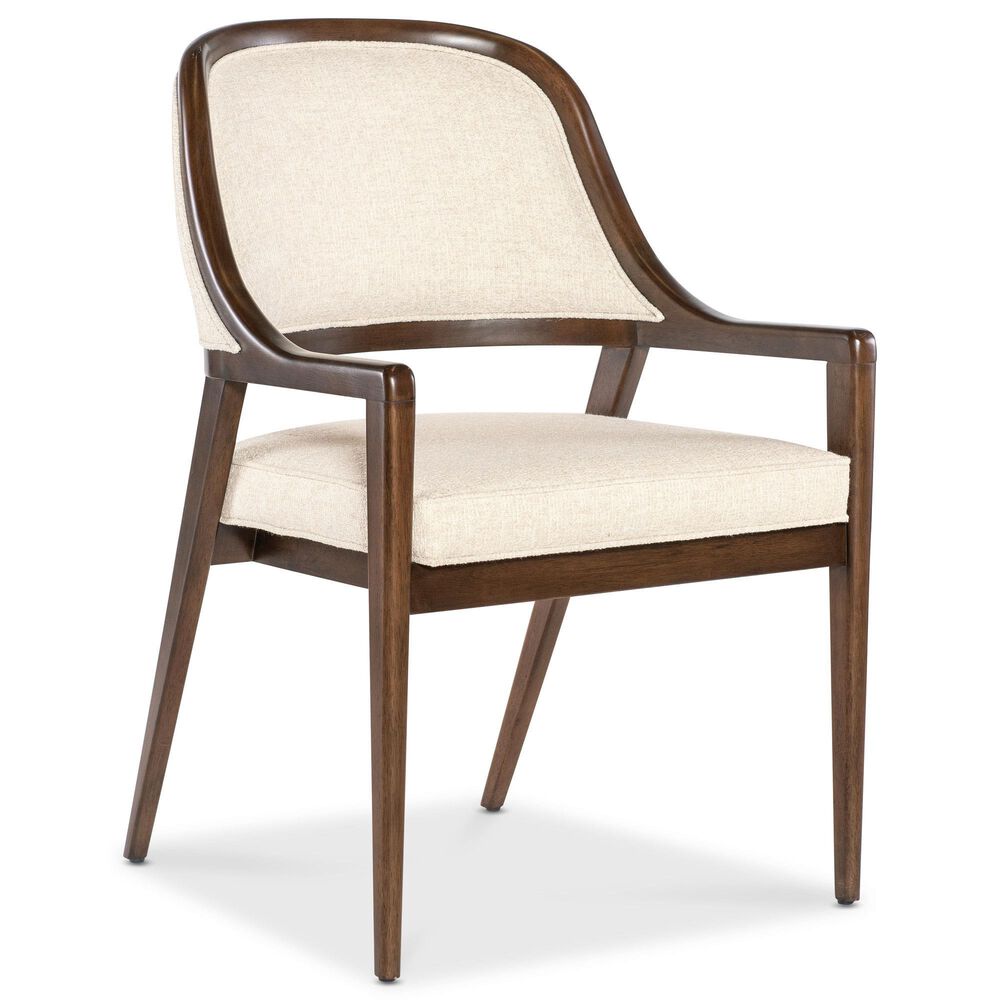 Hooker Furniture Archives Arm Chair in Walnut, , large