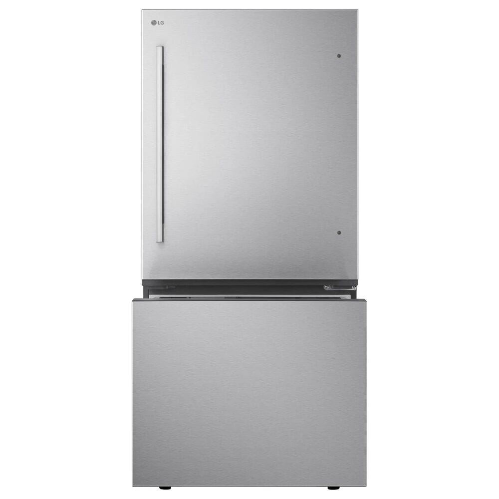 LG 26 Cu. Ft. Bottom Freezer Refrigerator in Stainless Steel, , large