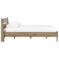 Ashley Deanlow Queen Platform Panel Bed in Honey, , large