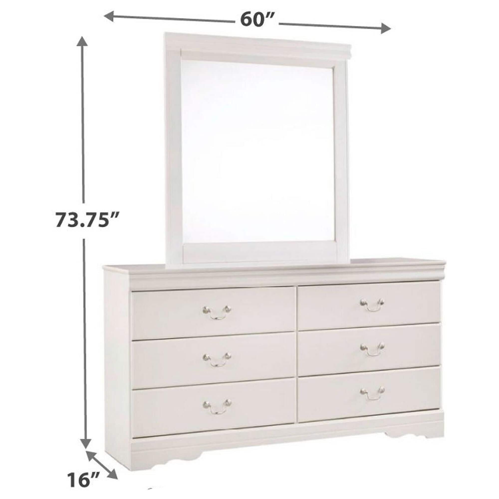 Anarasia dresser shop and mirror