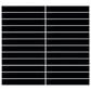Dal-Tile Color Wheel Black 12"" X 10"" Ceramic Mosaic Sheet, , large