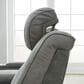 Ashley Next-Gen DuraPella Power Reclining Loveseat with Console in Slate, , large