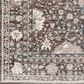 Surya Carlisle 5"3" Round Dark Brown, Ivory, Light Sage, Dusty Pink, Pale Blue and Olive Area Rug, , large