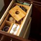 James Martin Vanities Brittany 30" Single Bathroom Vanity in Burnished Mahogany with 3 cm Ethereal Noctis Top and Rectangle Sink, , large