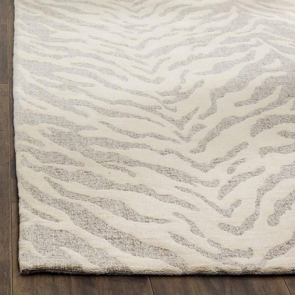 Safavieh Marbella MRB632A 5&#39; x 8&#39; Light Grey and Ivory Area Rug, , large