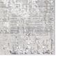 Dalyn Rug Company Rhodes Striped 3"2" x 5"1" Silver Area Rug, , large