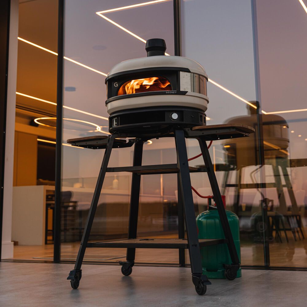 Gozney Dome S1 Outdoor Pizza Oven Stand in Black, , large