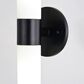 Vaxcel Elliot 2-Light Bathroom Vanity in Matte Black, , large