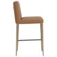 Club Collection By Sunpan Wilber Bar Stool in Antique Brass, , large