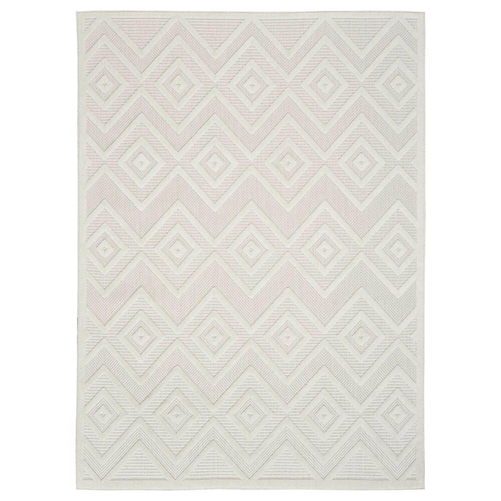 Nourison Versatile 6 X 9 Ivory And