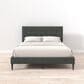 Glideaway Kaya Queen Upholstered Platform Panel Bed in  Charcoal Grey, , large
