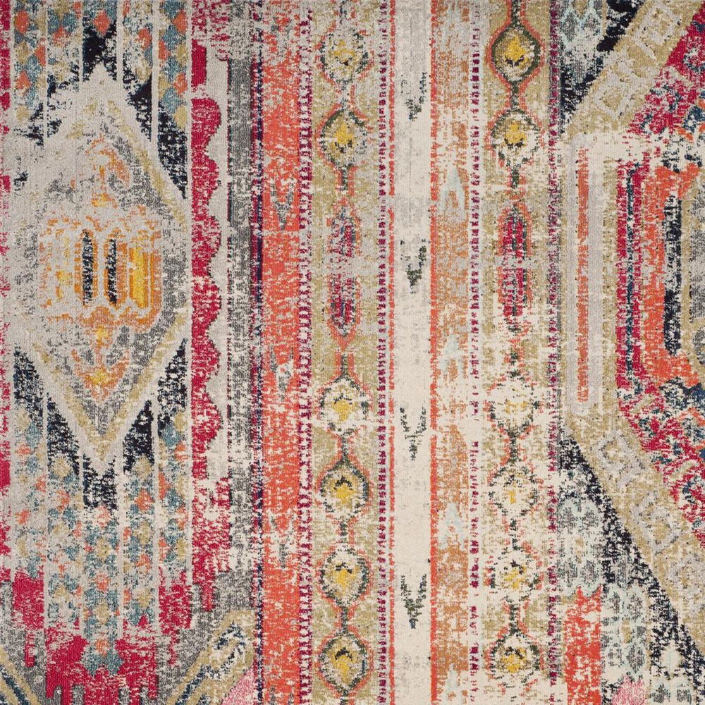 Safavieh Monaco MNC222G-1218 12&#39; x 18&#39; Light Grey/Multi Area Rug, , large