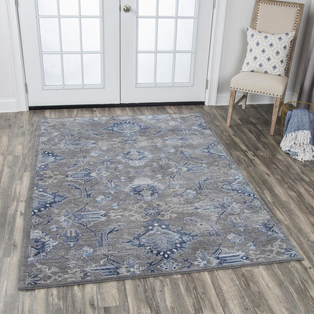 RIZZY Gossamer GS7225 8" x 10" Gray Area Rug, , large