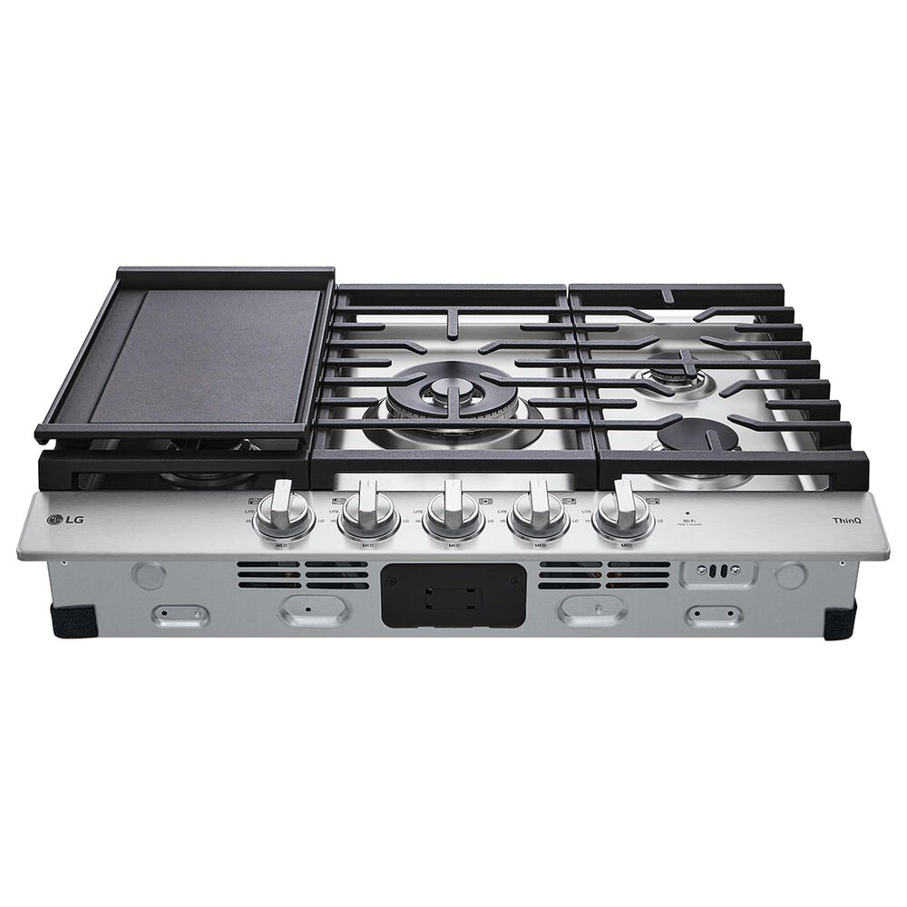 LG 30&quot; Smart Gas Cooktop In Stainless Steel, , large