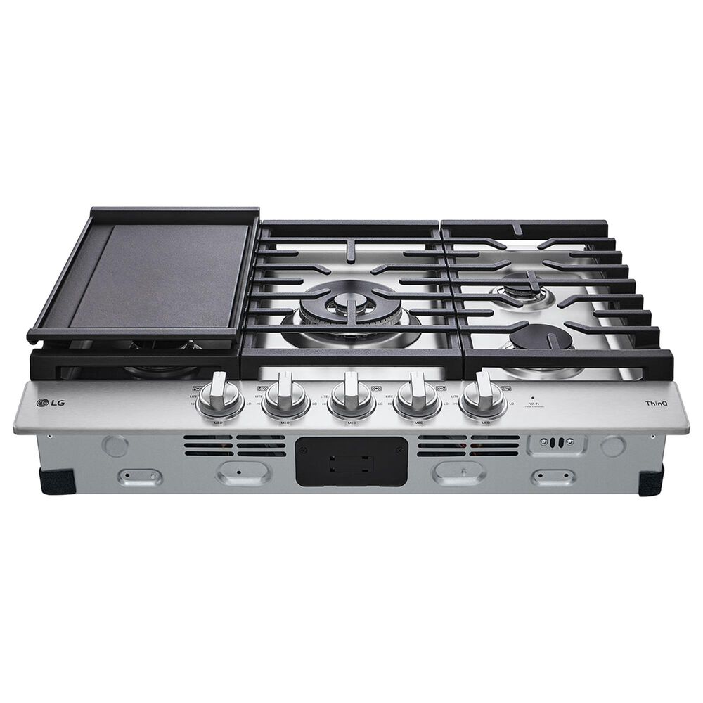 LG 30 Smart Gas Cooktop In Stainless Steel