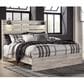 Ashley Cambeck King Panel Bed in Whitewash with Lighting, , large