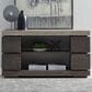 Belle Furnishings Piedmont 4-Drawer Sofa Table in Charcoal and Ash, , large