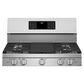 Cafe 5.6 Cu. Ft. Freestanding Gas Range with Convection in Stainless Steel, , large