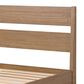 Forest Grove Low Board Queen Platform Bed in Urban Oak, , large