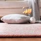 Safavieh Micro-Loop Oriental 2"3" x 11" Pink and Ivory Runner, , large