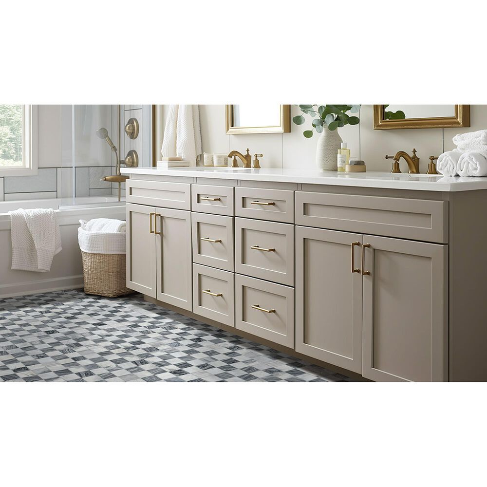 MS International Firenze Blend 3 x 3&quot; Square on 12&quot; x 12&quot; Marble Mosaic Sheet, , large