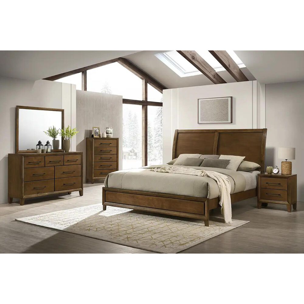 New Heritage Ballard Mirror in Walnut, , large