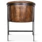 Home Trends & Design Austin Loft/Essex 8-Piece Dining Set in Brown, , large