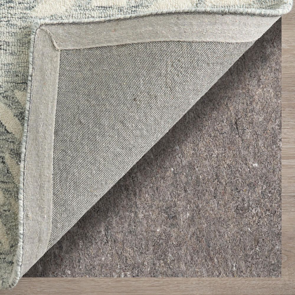 Feizy Wallace WAL8A38F Gray 5&#39; x 8&#39; Area Rug, , large