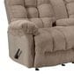 Best Home Furnishings Everlasting Manual Reclining Loveseat with Console in Beige, , large