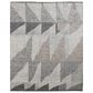 Feizy Alford 5"6" x 8"6" Gray Area Rug, , large