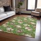 Dalyn Rug Company Wonderland WN36 Green 5" x 7"6" Area Rug, , large