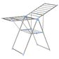 Household Essentials Gullwing Folding Clothes Drying Rack in Silver, , large