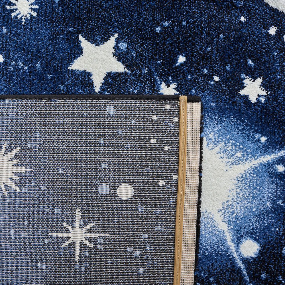 Safavieh Carousel 10&#39; x 14&#39; Dark Blue and Light Blue Kids Rug, , large