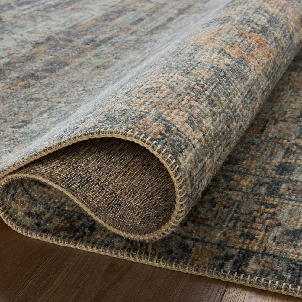Loloi Heritage 2&#39;5&quot; x 16&#39; Sky and Sunset Runner, , large