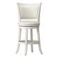 CorLiving Counter Height Swivel Stool in White - Set of 2, , large
