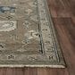 RIZZY Ashton 2" x 3" Brown Area Rug, , large