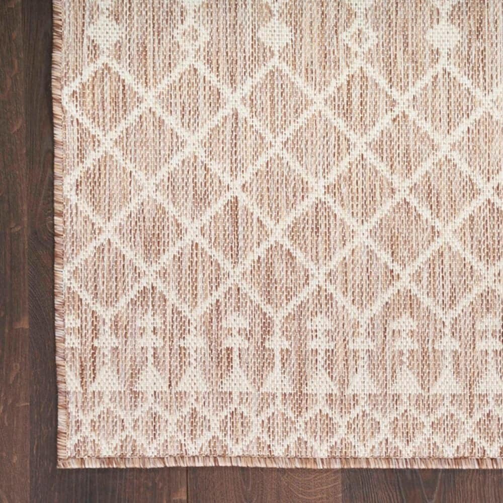 Nourison Positano Southwestern Beige 7&#39; x 10&#39; Indoor/Outdoor Area Rug, , large