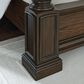 Ashley Maylee King Canopy Bed  in Dark Brown, , large
