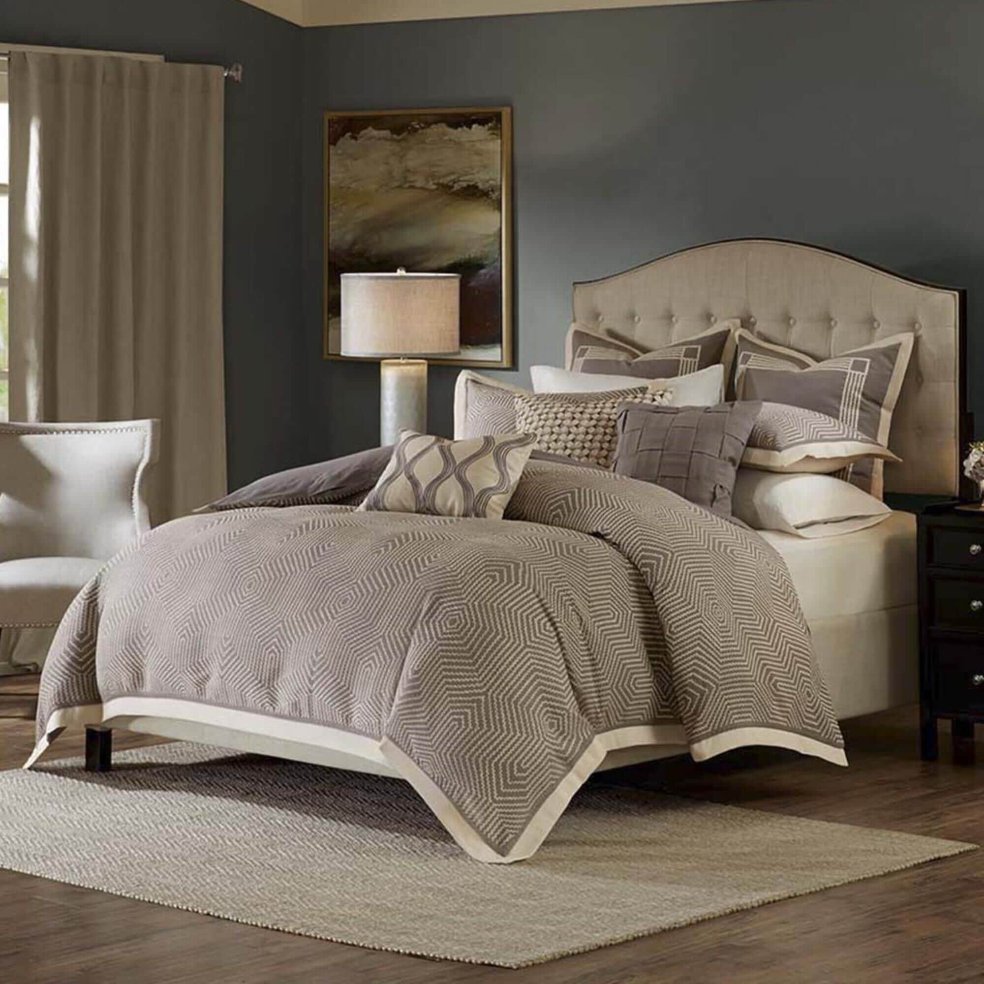 8 piece comforter store set queen