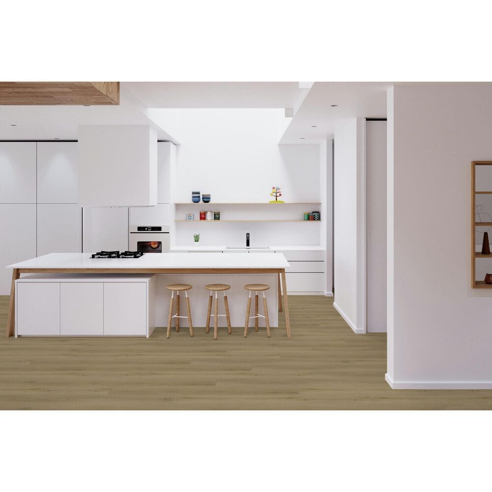 Fuzion Dynamix Hardcore 3DGE Almond Butter 7&quot; x 60&quot; Luxury Vinyl Plank, , large