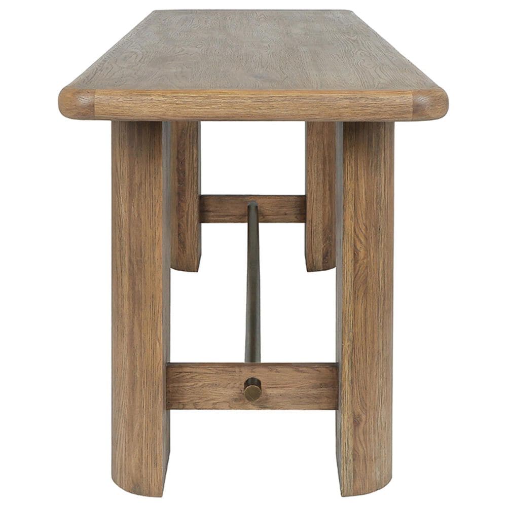 Classic Home Tacoma Counter Height Table in Natural and Brass - Table Only, , large